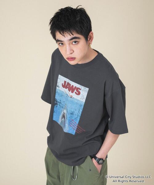 WEGO（ウィゴー）の「∴WEGO/JAWSグラフィックT（Tシャツ/カットソー・メンズ・その他1/その他2/その他3/その他4・SMALL/MEDIUM/LARGE）」の15枚目の写真