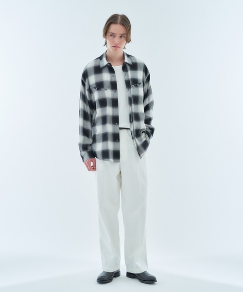 ESTNATION/エストネーション 長袖チェックシャツ Mサイズ ESTNATION/エストネーション 長袖チェックシャツ Mサイズ