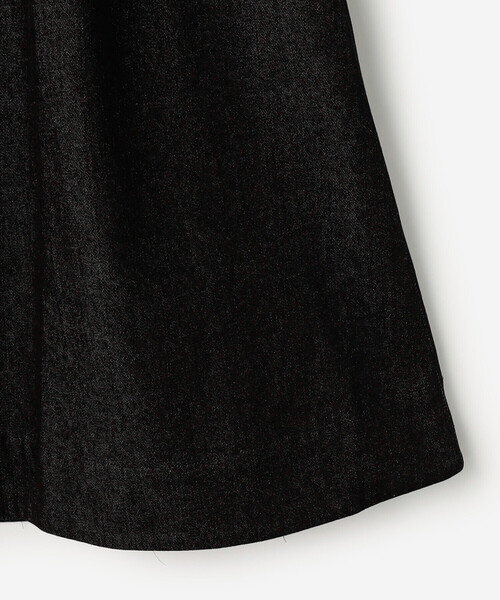 Bshop（ビショップ）の「eunoia | デニム タックスカート WOMEN（デニムスカート・レディース・ブラック・ONE）」の8枚目の写真