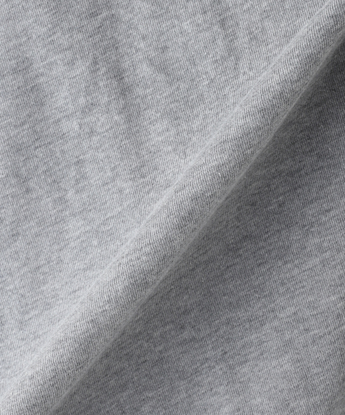 ATON(エイトン)の「ATON (エイトン) SUVIN DOUBLE JERSEY CREWNECK PULLOVER KKAGGM0201(Tシャツ/カットソー・メンズ・グレー/ブラック・4/6)」の3枚目の写真