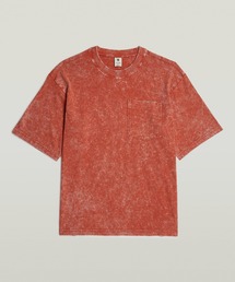 G-STAR | ACID WASH BOXY T-SHIRT/ヴィンテージ加工ボクシーフィットオーバーサイズTシャツ(Tシャツ/カットソー)