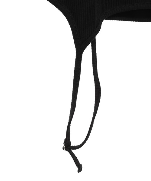 CONVERSE TOKYO（コンバーストウキョウ）の「STAR★ ONEPOINT GARTER RIB TANK TOP（タンクトップ・レディース・ブラック/ピンク/ホワイト・FREE）」の18枚目の写真