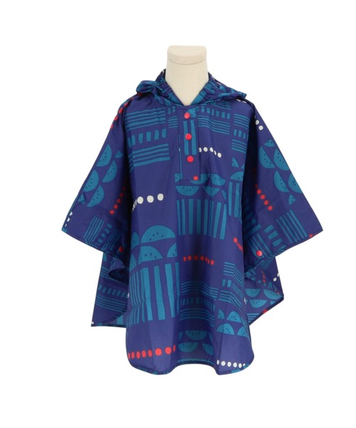 392 plusm（サンキューニプリュスエム）の「392plusm ポンチョ Sサイズ Mサイズ（レインコート/ポンチョ・キッズ・ネイビー/ブラウン/グレー/レッド/ブラック/オフホワイト/ブルー/ピンク/イエロー系その他/レッド系その他/イエロー系その他2/イエロー系その他3/グリーン/ミント・S/M/XS）」の8枚目の写真