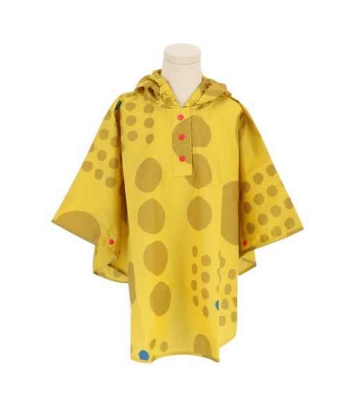 392 plusm（サンキューニプリュスエム）の「392plusm ポンチョ Sサイズ Mサイズ（レインコート/ポンチョ・キッズ・ネイビー/ブラウン/グレー/レッド/ブラック/オフホワイト/ブルー/ピンク/イエロー系その他/レッド系その他/イエロー系その他2/イエロー系その他3/グリーン/ミント・S/M/XS）」の10枚目の写真