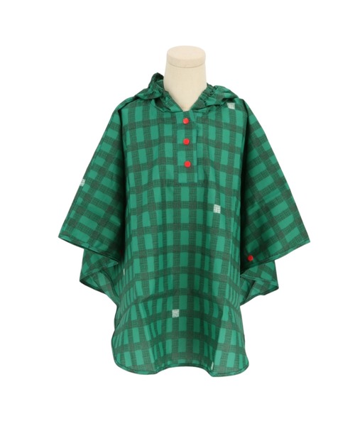 392 plusm（サンキューニプリュスエム）の「392plusm ポンチョ Sサイズ Mサイズ（レインコート/ポンチョ・キッズ・ネイビー/ブラウン/グレー/レッド/ブラック/オフホワイト/ブルー/ピンク/イエロー系その他/レッド系その他/イエロー系その他2/イエロー系その他3/グリーン/ミント・S/M/XS）」の6枚目の写真