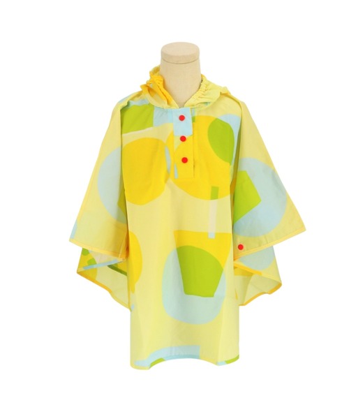 392 plusm（サンキューニプリュスエム）の「392plusm ポンチョ Sサイズ Mサイズ（レインコート/ポンチョ・キッズ・ネイビー/ブラウン/グレー/レッド/ブラック/オフホワイト/ブルー/ピンク/イエロー系その他/レッド系その他/イエロー系その他2/イエロー系その他3/グリーン/ミント・S/M/XS）」の11枚目の写真