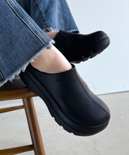 Java（ジャバ）の「【+7cmの軽量厚底】トレンド感と履きやすさ。軽量ステッチデザイン厚底サンダル《JaVaジャバコラボ》（ローファー・レディース・アイボリー/ブラック・SMALL/MEDIUM/LARGE/X-LARGE）」の6枚目の写真