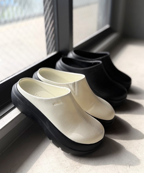 Java（ジャバ）の「【+7cmの軽量厚底】トレンド感と履きやすさ。軽量ステッチデザイン厚底サンダル《JaVaジャバコラボ》（ローファー・レディース・アイボリー/ブラック・SMALL/MEDIUM/LARGE/X-LARGE）」の16枚目の写真