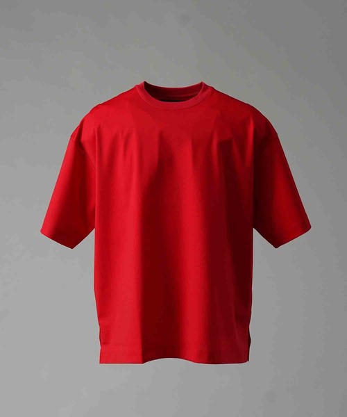 MAISON SPECIAL(メゾンスペシャル)の「《UNISEX》Smashing Light Punch Prime-Over Crew Neck T-Shirt/スマッシングライトポンチプライムオーバークルーネックティーシャツ【MAISON SPECIAL/メゾンスペシャル】(Tシャツ/カットソー・メンズ・ブラック/チャコールグレー/ホワイト/レッド・1/0/2)」の15枚目の写真