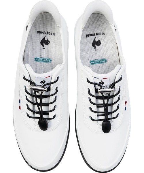 le coq sportif(ルコックスポルティフ)の「LCS アルマ レイン SI(防水設計/さっと履ける/軽量)(スニーカー・レディース・ブラック×ホワイト/グレー×ホワイト/ホワイト×ブラック・23.0cm/24.0cm/25.0cm)」の10枚目の写真