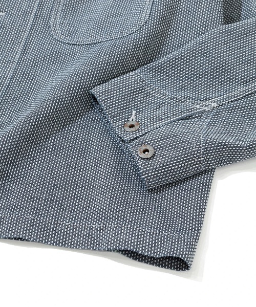 AOZORA（アオゾラ）の「AOZORA/アオゾラ 刺し子シャンブレーショート