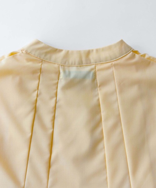 CLEIO（クレイオ）の「【CLEIO】タックフレアフレンチスリーブブラウス TUCKED FLARE FRENCH SLEEVE BLOUSE/293-13611（Tシャツ/カットソー・レディース・イエロー/グレー/ホワイト・FREE）」の12枚目の写真