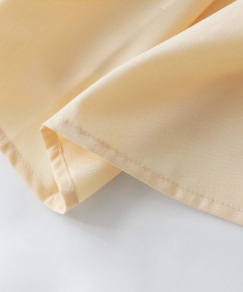 CLEIO（クレイオ）の「【CLEIO】タックフレアフレンチスリーブブラウス TUCKED FLARE FRENCH SLEEVE BLOUSE/293-13611（Tシャツ/カットソー・レディース・イエロー/グレー/ホワイト・FREE）」の14枚目の写真