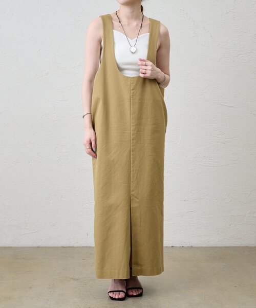 SHENERY(シーナリー)の「《シーズンムードを高めて》2WAYZIPワンピース(ワンピース・レディース・アイボリー/ブラック/キャメル・38/36)」の3枚目の写真