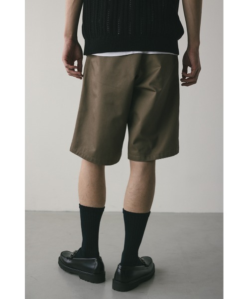 STYLEMIXER（スタイルミキサー）の「フロントベルトハーフパンツ（その他パンツ・メンズ・ブラック/ライトブラウン・MEDIUM/LARGE）」の20枚目の写真