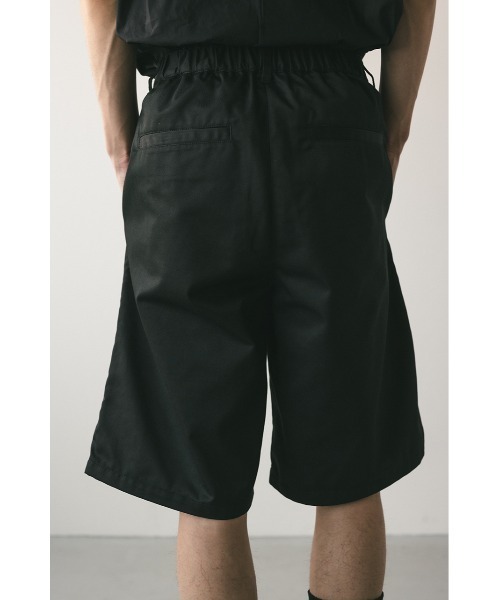 STYLEMIXER（スタイルミキサー）の「フロントベルトハーフパンツ（その他パンツ・メンズ・ブラック/ライトブラウン・MEDIUM/LARGE）」の7枚目の写真