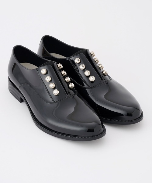 TEMPERATE（テンパレイト）の「TEMPERATE / テンパレイト ONYX（レイン対応）（ローファー・レディース・グレー/ブラック/チョコ・36/37/38/39/40）」の4枚目の写真