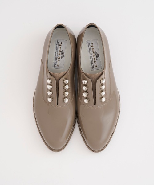 TEMPERATE（テンパレイト）の「TEMPERATE / テンパレイト ONYX（レイン対応）（ローファー・レディース・グレー/ブラック/チョコ・36/37/38/39/40）」の8枚目の写真