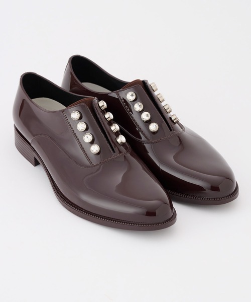 TEMPERATE（テンパレイト）の「TEMPERATE / テンパレイト ONYX（レイン対応）（ローファー・レディース・グレー/ブラック/チョコ・36/37/38/39/40）」の12枚目の写真