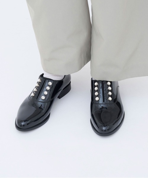 TEMPERATE（テンパレイト）の「TEMPERATE / テンパレイト ONYX（レイン対応）（ローファー・レディース・グレー/ブラック/チョコ・36/37/38/39/40）」の16枚目の写真