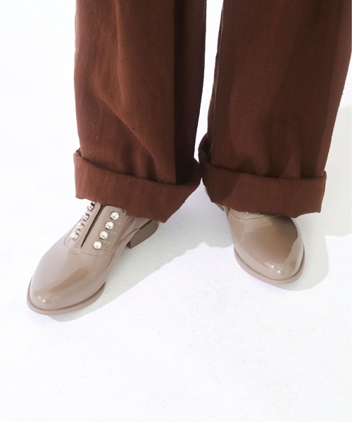 TEMPERATE（テンパレイト）の「TEMPERATE / テンパレイト ONYX（レイン対応）（ローファー・レディース・グレー/ブラック/チョコ・36/37/38/39/40）」の20枚目の写真