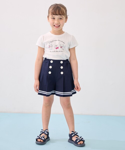 セール】セーラーカラー Tシャツ（Tシャツ/カットソー）｜any