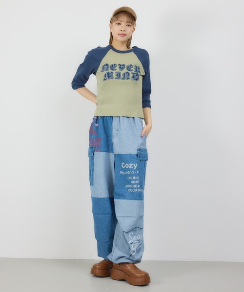 新品 ロデオクラウンズワイドボウル カスタムカーゴパンツ2 Mサイズ セール】カスタムカーゴパンツ2（カーゴパンツ）｜RODEO CROWNS