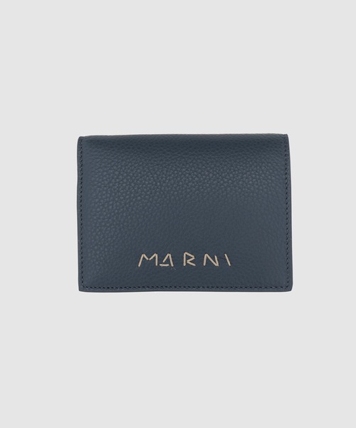 MARNI｜マルニの財布（ブルー・ネイビー/青色系・二つ折り）通販