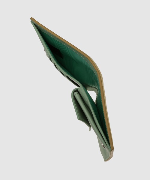 MARNI（マルニ）の「MENDING CALF LEATHER / 2つ折り財布（財布・メンズ・イエロー/オリーブ/ブラック/マスタード/ボルドー/ブラウン/ダークグリーン・ONE SIZE）」の15枚目の写真