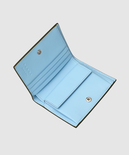 MARNI（マルニ）の「MENDING CALF LEATHER / 2つ折り財布（財布・メンズ・イエロー/オリーブ/ブラック/マスタード/ボルドー/ブラウン/ダークグリーン・ONE SIZE）」の17枚目の写真