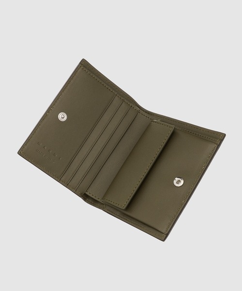 MARNI（マルニ）の「MENDING CALF LEATHER / 2つ折り財布（財布・メンズ・イエロー/オリーブ/ブラック/マスタード/ボルドー/ブラウン/ダークグリーン・ONE SIZE）」の18枚目の写真