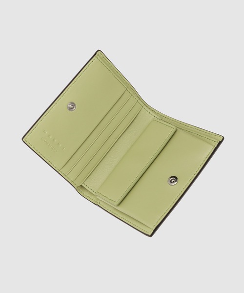 MARNI（マルニ）の「MENDING CALF LEATHER / 2つ折り財布（財布・メンズ・イエロー/オリーブ/ブラック/マスタード/ボルドー/ブラウン/ダークグリーン・ONE SIZE）」の20枚目の写真