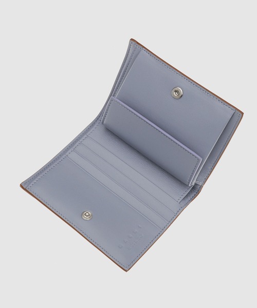MARNI（マルニ）の「MENDING CALF LEATHER / 2つ折り財布（財布・メンズ・イエロー/オリーブ/ブラック/マスタード/ボルドー/ブラウン/ダークグリーン/ブルー/キャメル・ONE SIZE）」の11枚目の写真