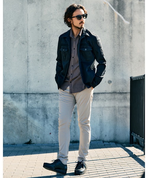 wjk（ダヴルジェイケイ）の「3D banana chino pants（チノパンツ・メンズ・ブラック/グレー/ベージュ・SMALL/MEDIUM/LARGE/X-LARGE）」の13枚目の写真