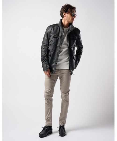 wjk（ダヴルジェイケイ）の「3D banana chino pants（チノパンツ・メンズ・ブラック/グレー/ベージュ・SMALL/MEDIUM/LARGE/X-LARGE）」の21枚目の写真