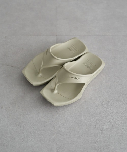 muleboy】SQUARE X FLIP FLOP（サンダル）｜muleboy（ミュール