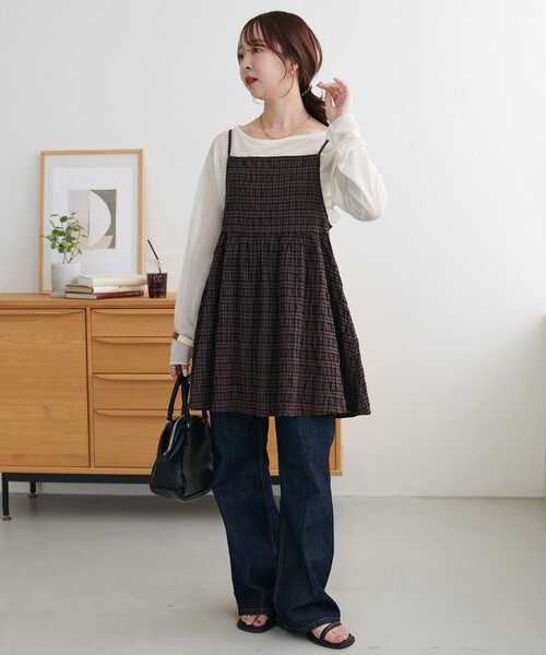 DISCOAT（ディスコート）の「フレームソフトボストンバッグ（ボストンバッグ・レディース・ブラック/ブラウン/ベージュ・FREE）」の13枚目の写真