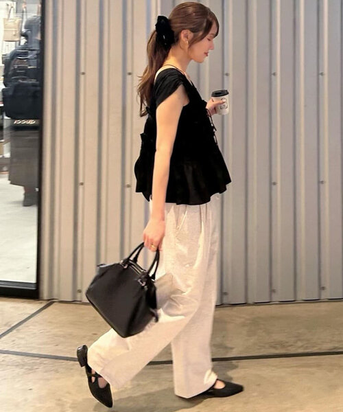 DISCOAT（ディスコート）の「フレームソフトボストンバッグ（ボストンバッグ・レディース・ブラック/ブラウン/ベージュ・FREE）」の15枚目の写真