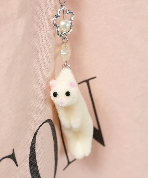 【1109 - 6】摘ままれにゃんこのキーホルダー／ペンダント Amazon.co.jp: [JANUA] にゃんこ大戦争 キーホルダー キー