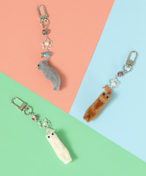 NO.2905☆失われた野生ねこ ハンドメイドキーホルダー チャーム NO.2905☆失われた野生ねこ ハンドメイドキーホルダー チャーム