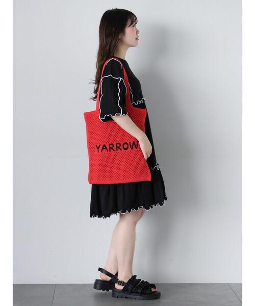 ehka sopo（エヘカソポ）の「フリルサンダル（サンダル・レディース・ブラック/キナリ/グリーン・L/M）」の10枚目の写真