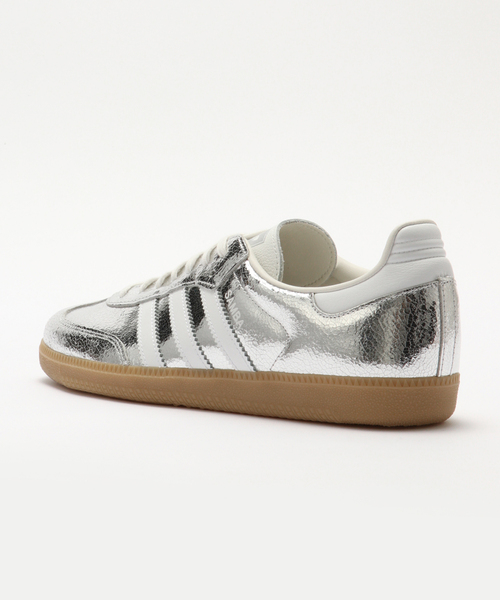 adidas(アディダス)の「ADIDAS(アディダス) SAMBA OG W JR0035(スニーカー・メンズ・シルバー・28cm/27.5cm/27cm/26.5cm/28.5cm)」の3枚目の写真