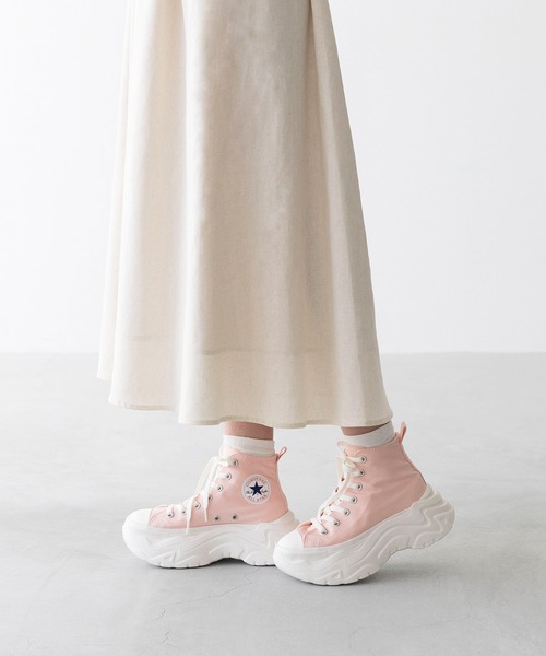 CONVERSE（コンバース）の「CONVERSE コンバース ALL STAR CITYHIKE オールスター シティハイク ハイカット（スニーカー・レディース・ピンク系/ブラック系/ホワイト系/ブラック系その他2/ベージュ系その他・24.0cm/25.0cm/26.5cm/26.0cm/25.5cm/24.5cm/23.5cm/23.0cm/22.5cm）」の15枚目の写真