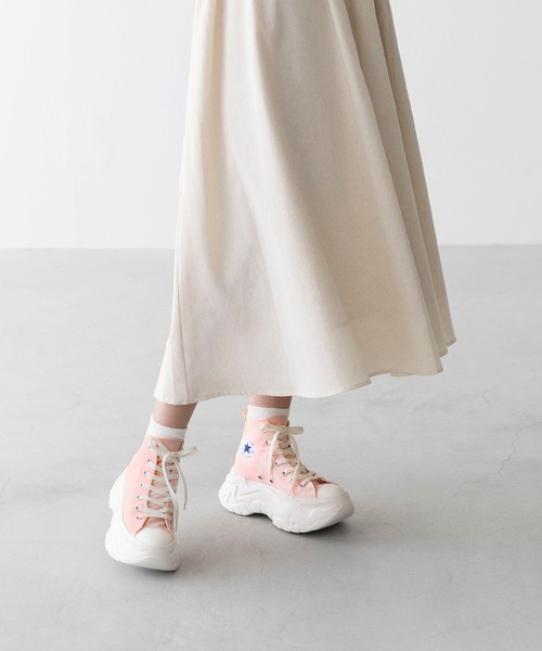 CONVERSE（コンバース）の「CONVERSE コンバース ALL STAR CITYHIKE オールスター シティハイク ハイカット（スニーカー・レディース・ピンク系/ブラック系/ホワイト系/ブラック系その他2/ベージュ系その他・24.0cm/25.0cm/26.5cm/26.0cm/25.5cm/24.5cm/23.5cm/23.0cm/22.5cm）」の16枚目の写真