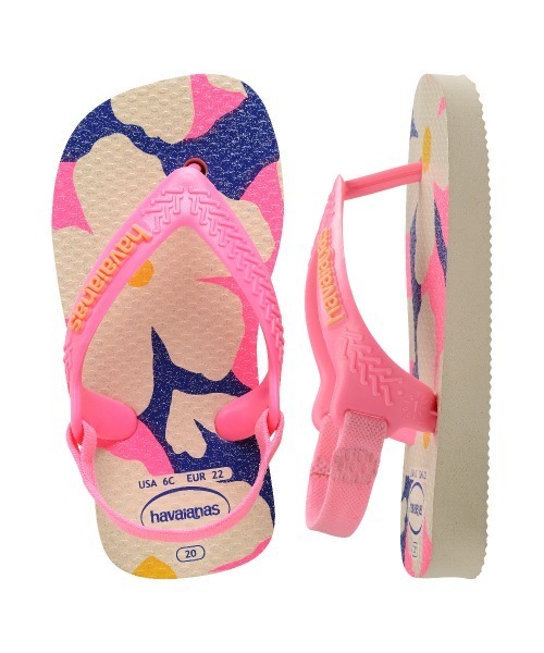 havaianas（ハワイアナス）の「havaianas (ハワイアナス) / Baby Mini Me キッズ ベビー サンダル ラバービーチサンダル（サンダル・キッズ・ローズ/ベージュ・15 /13.5/14.5/14/13）」の8枚目の写真