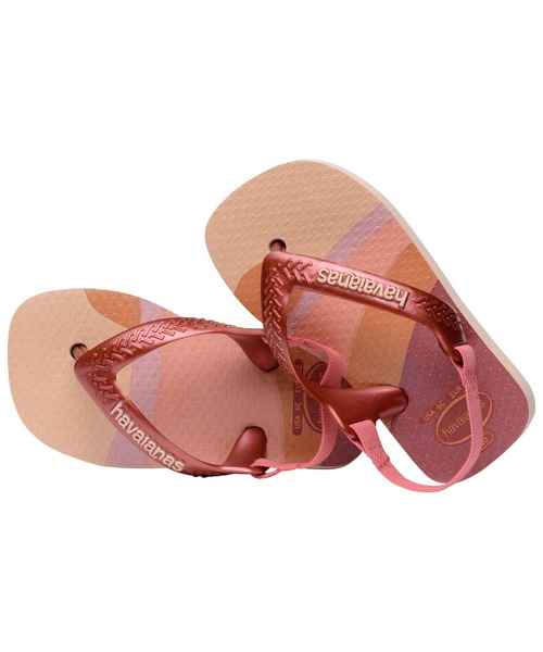 havaianas（ハワイアナス）の「havaianas (ハワイアナス) / Baby Mini Me キッズ ベビー サンダル ラバービーチサンダル（サンダル・キッズ・ローズ/ベージュ・15 /13.5/14.5/14/13）」の11枚目の写真
