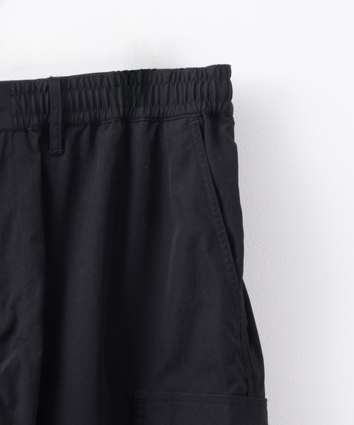NAVY（ネイビー）の「【ポリ高弾力クロス素材を使用 】NAVY カーゴショートパンツ（カーゴパンツ・メンズ・カーキ/ブラック・M/L/XL）」の16枚目の写真