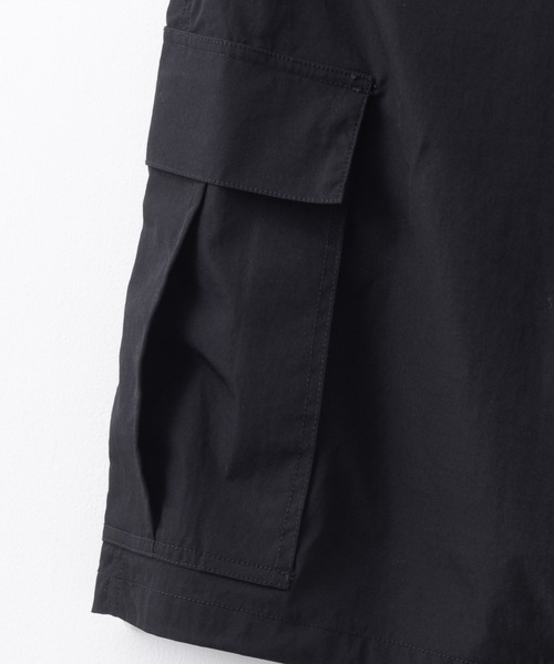 NAVY（ネイビー）の「【ポリ高弾力クロス素材を使用 】NAVY カーゴショートパンツ（カーゴパンツ・メンズ・カーキ/ブラック・M/L/XL）」の18枚目の写真