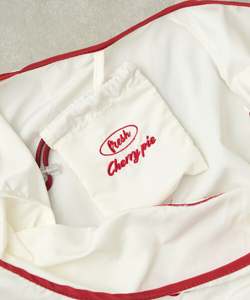 BIRTHDAY BAR（バースデイバー）の「リトルモカコンパクトマルシェバッグ（エコバッグ/サブバッグ・レディース・ホワイト系その他/ホワイト/ネイビー・0）」の21枚目の写真