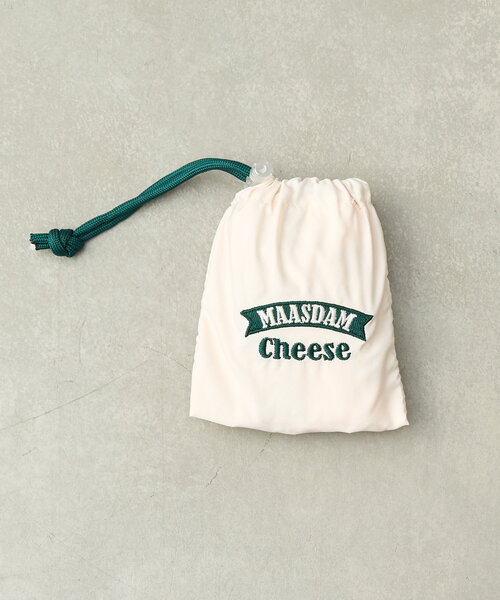 BIRTHDAY BAR（バースデイバー）の「リトルモカコンパクトマルシェバッグ（エコバッグ/サブバッグ・レディース・ホワイト系その他/ホワイト/ネイビー・0）」の5枚目の写真